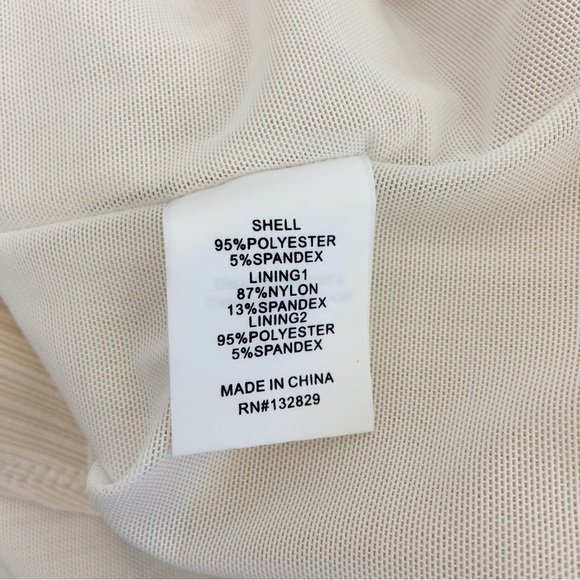 Revolve Not Yours To Keep Jeanette Bodysuit in Cream Size M - Picture 8 of 11